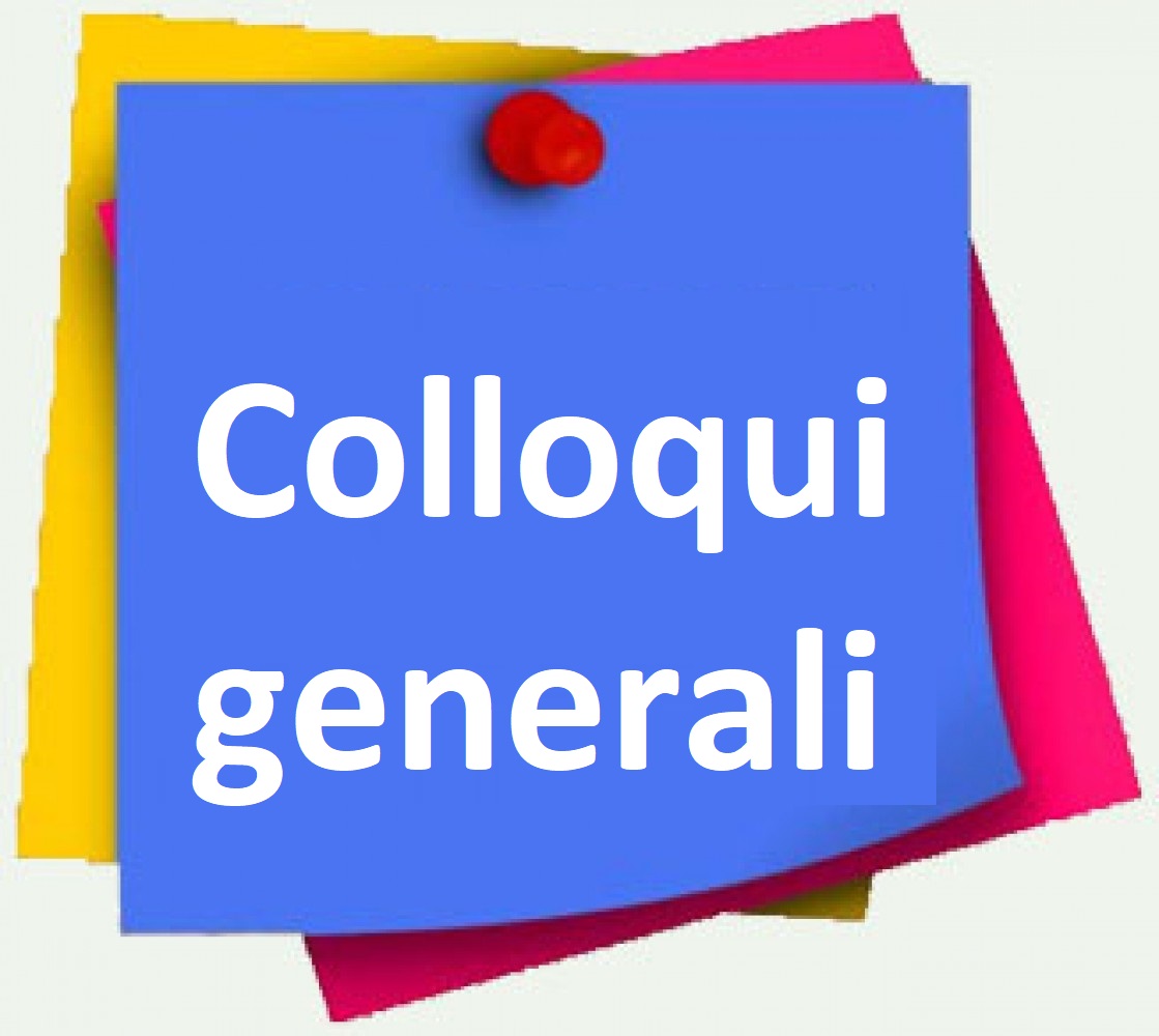 colloqui generali
